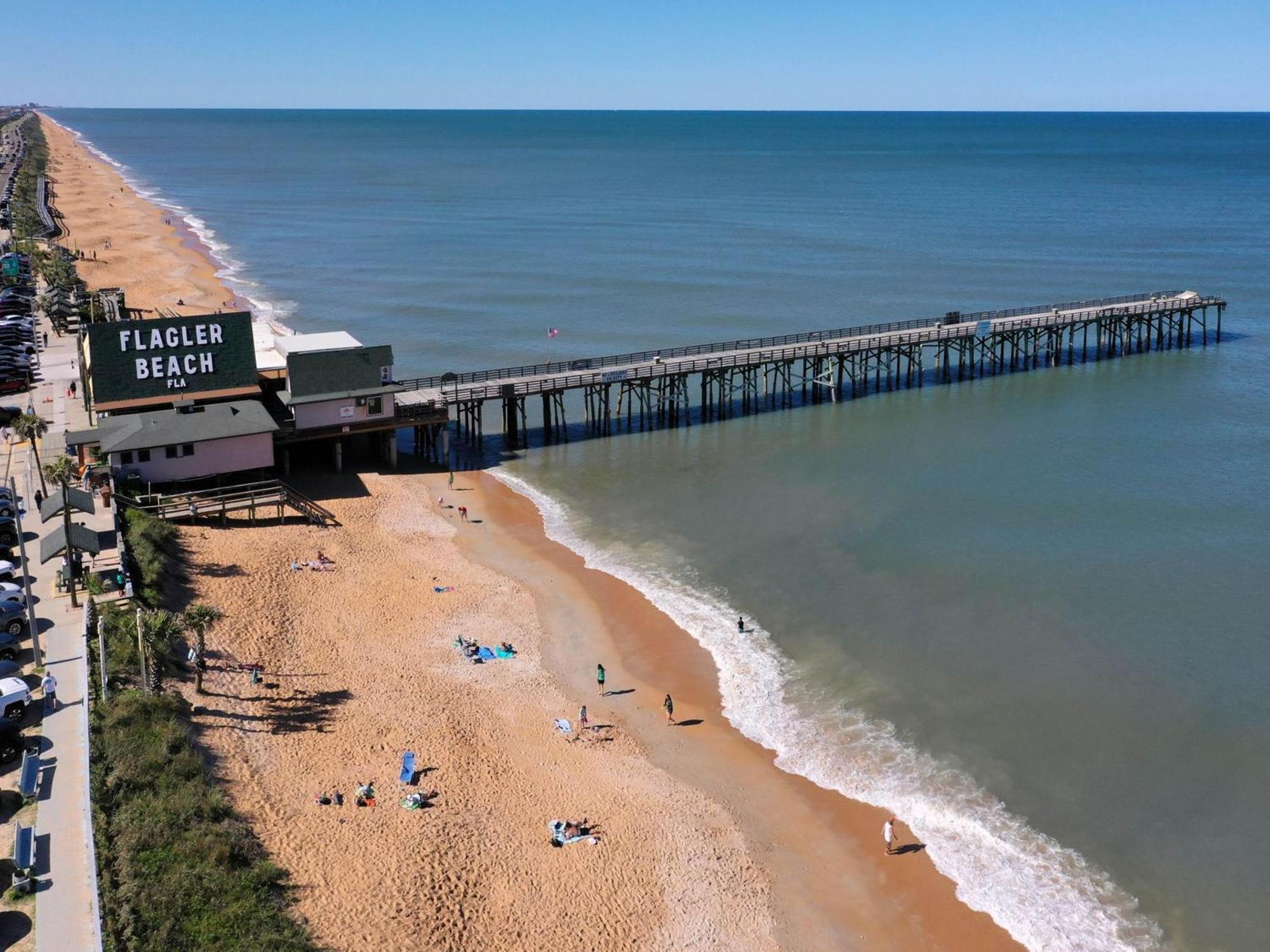 South Beach Club 205, 3 Bedrooms, Sleeps 6, Ocean View, 2Nd Floor, Elevator Flagler Beach Exterior photo